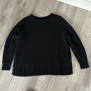 Black American Eagle Sweater